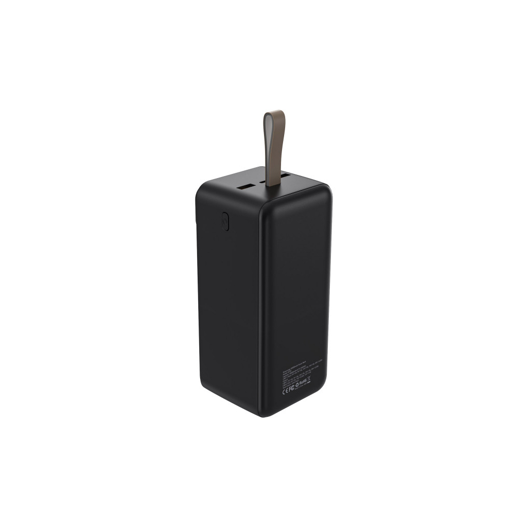 Батарея універсальна Choetech 50000mAh, PD/65W, QC/3.0, USB-C In/out, 2*USB-A (B733-CCBK) - зображення 3
