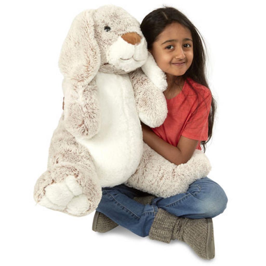 М'яка іграшка Melissa&Doug плюшевий кролик Джамбо, 61 см (MD30404) - зображення 3