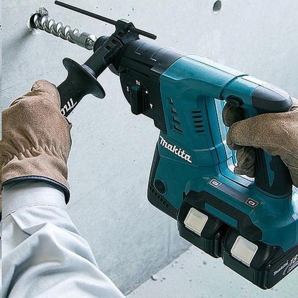 Перфоратор Makita SDS-PLUS LXT, 2,5Дж, 26мм (без АКБ та БЖ) (DHR263Z) - зображення 5