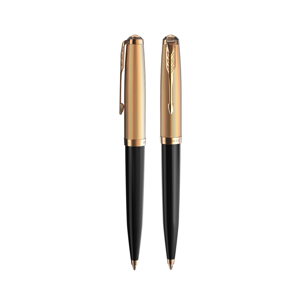 Ручка кулькова Parker PARKER 51 Premium Black GT BP (57 032) - зображення 2