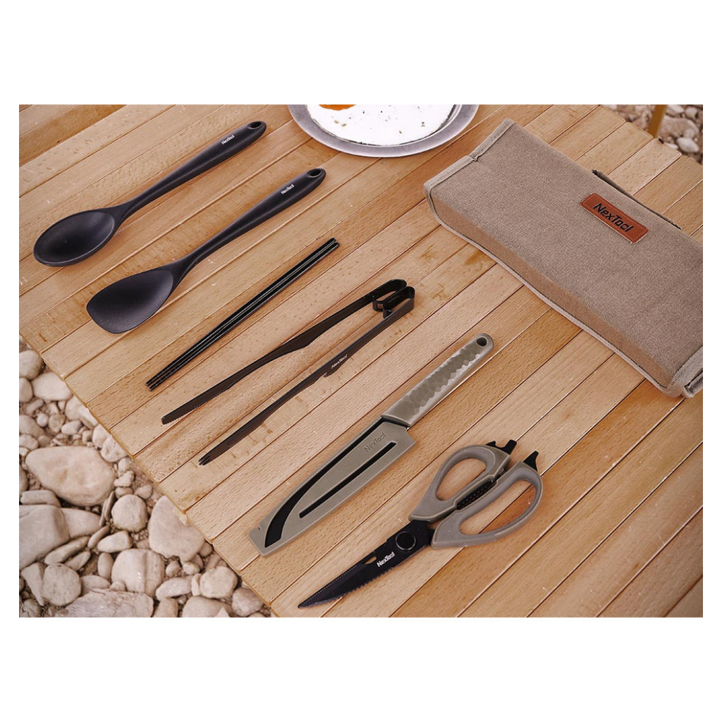 Набір туристичного посуду NexTool Outdoor Cooking set, 6 предметів (NE20325) - изображение 16