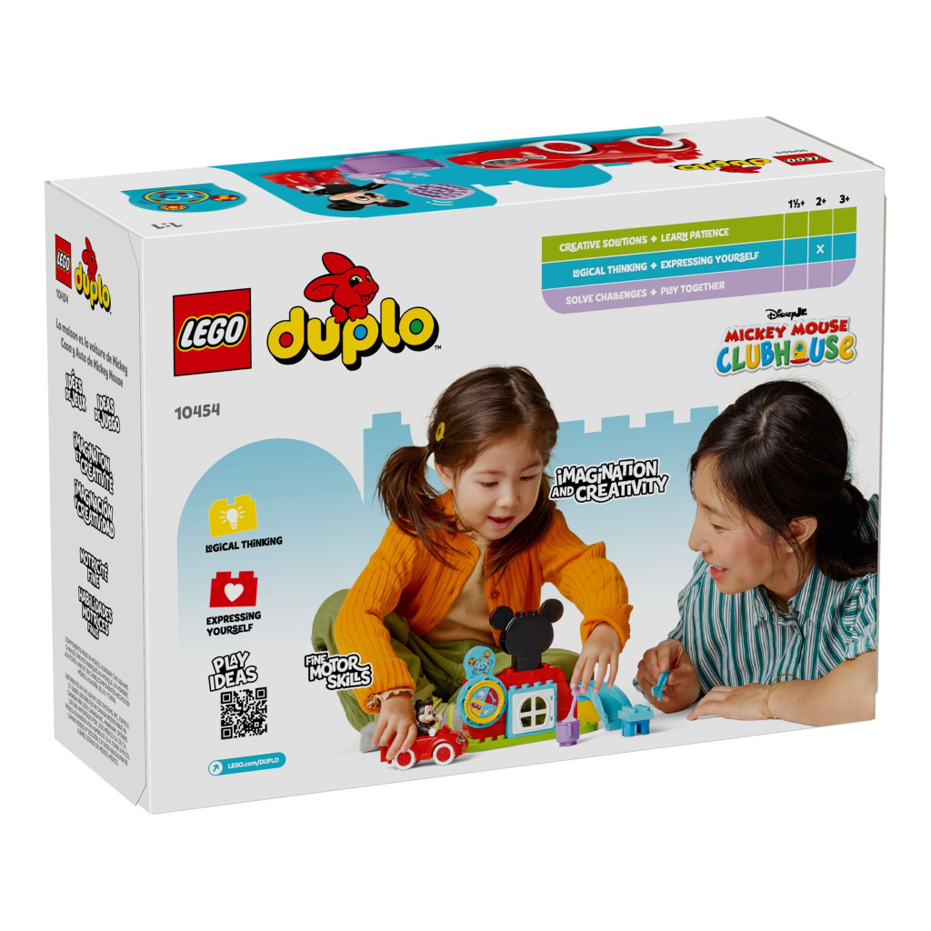 Конструктор LEGO DUPLO Disney Міккі Маус: Клубний будинок і автомобіль (10454) - зображення 3