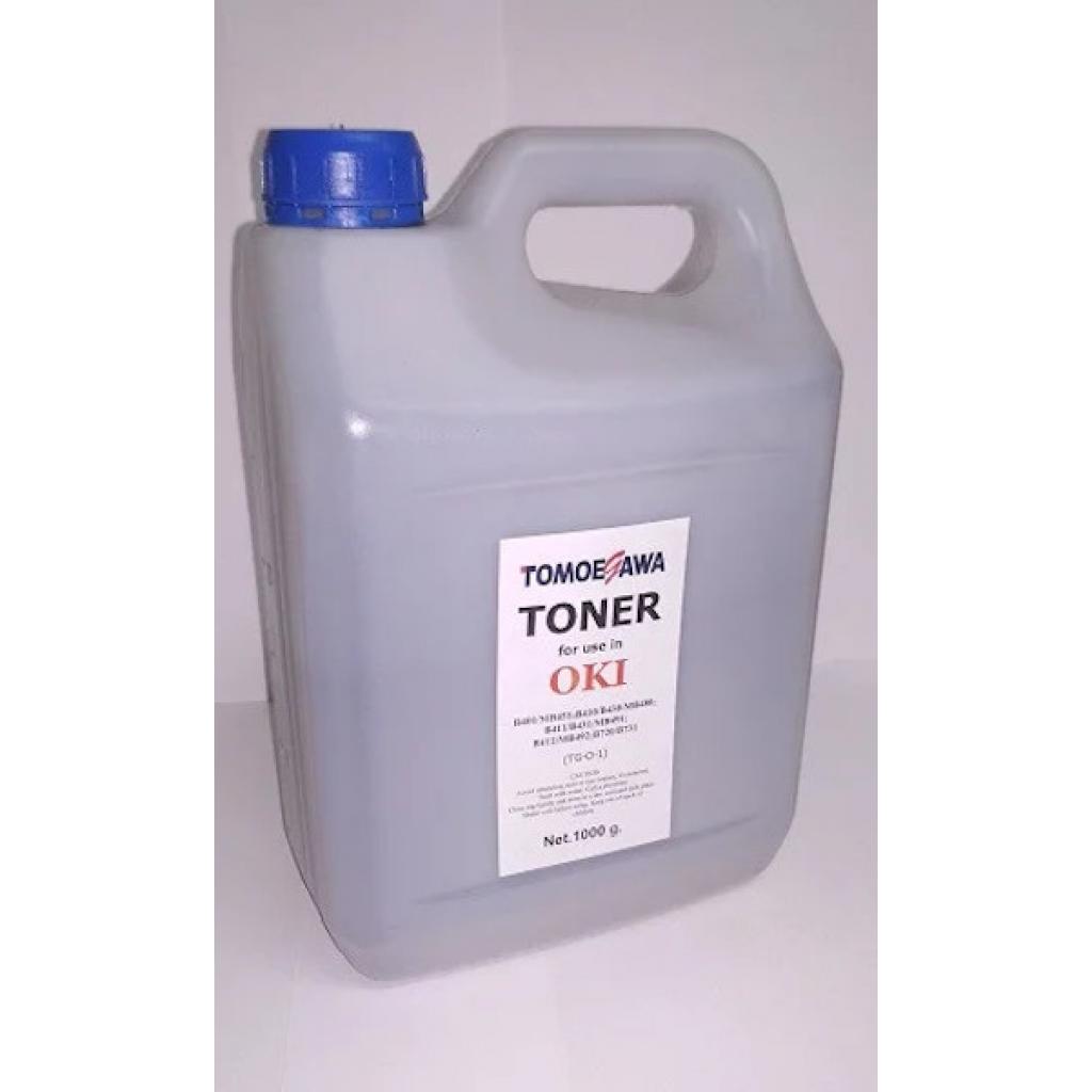 Тонер Tomoegawa OKI B401/MB451; B410/B430/MB480; B411/B431, 1кг (TG-O-1) - зображення 1