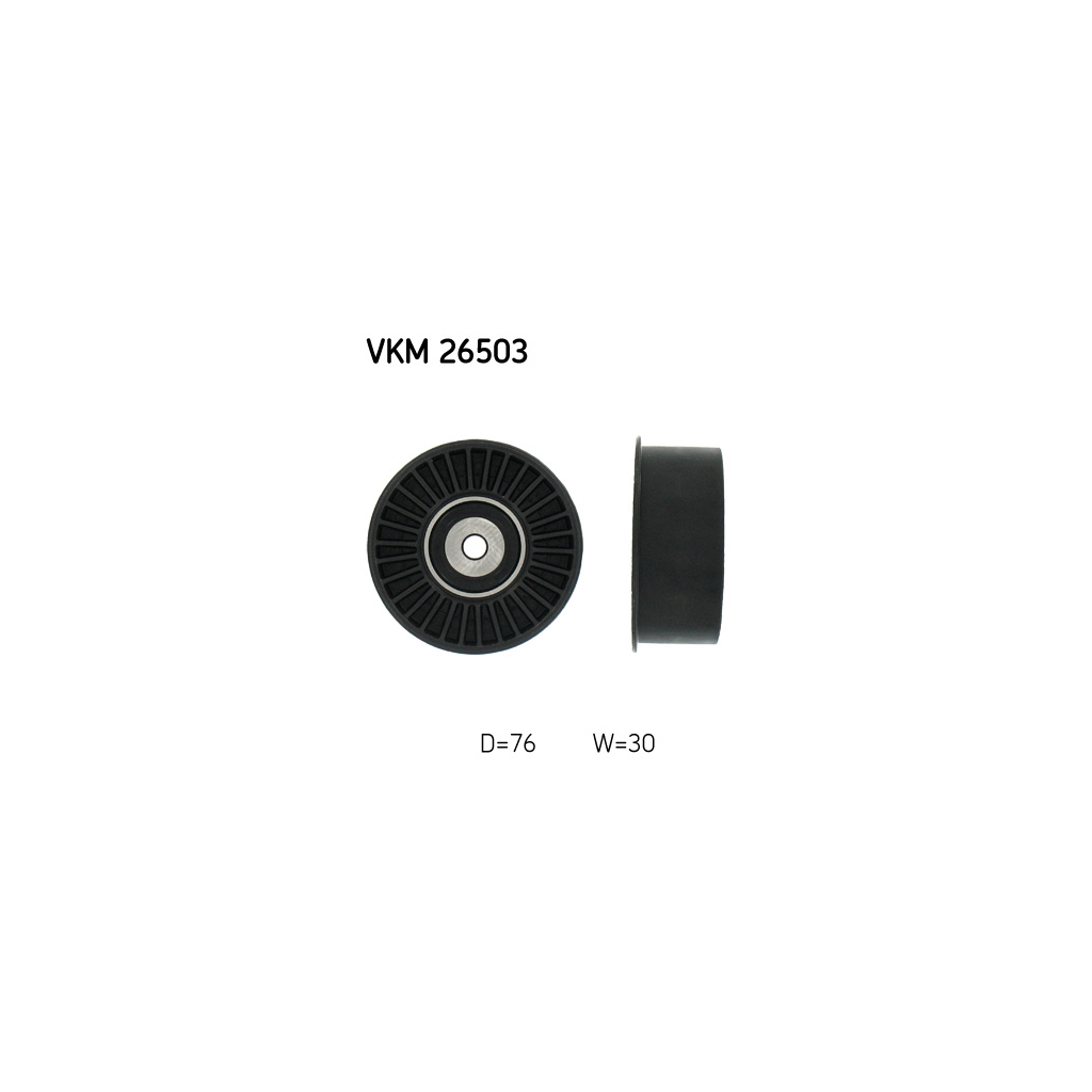 Ролик натягувача ременя SKF VKM 26503 - зображення 1