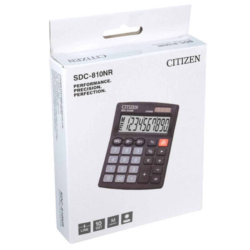 Калькулятор Citizen SDC-810NR - изображение 4
