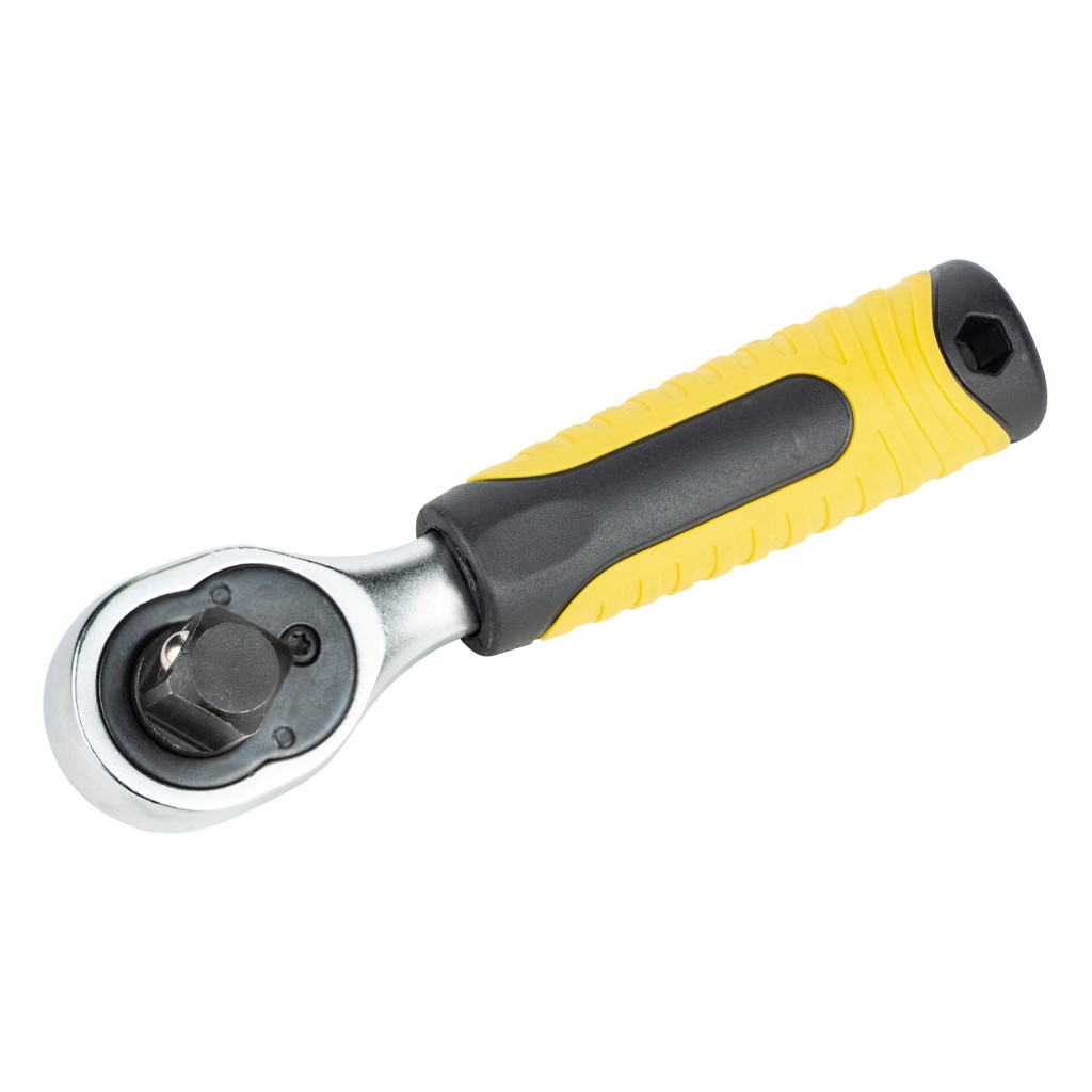 Тріскачка Sigma двостороння укорочена 1/4"-1/2" 145мм 72T CrV (6050251) - изображение 4