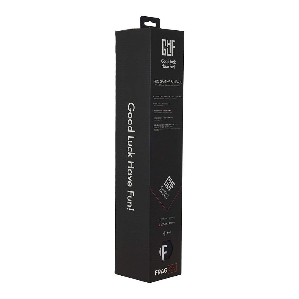 Килимок для мишки ABYstyle GLHF Speed XL Black (FGLMP2020PROF00XL) - зображення 4