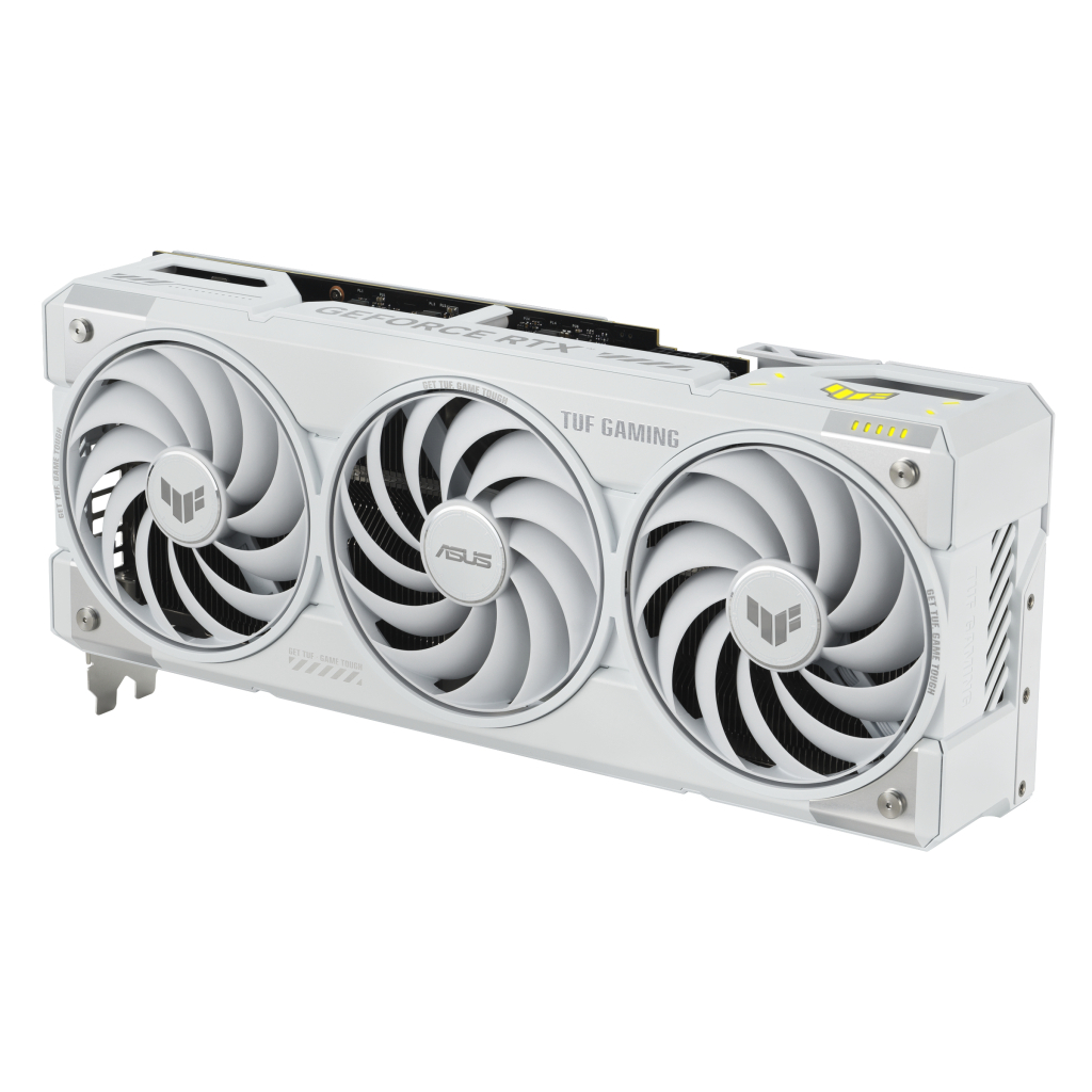 Відеокарта ASUS GeForce RTX5070 Ti 16GB TUF OC WHITE GAMING (TUF-RTX5070TI-O16G-WHITE-GAMING) - зображення 2