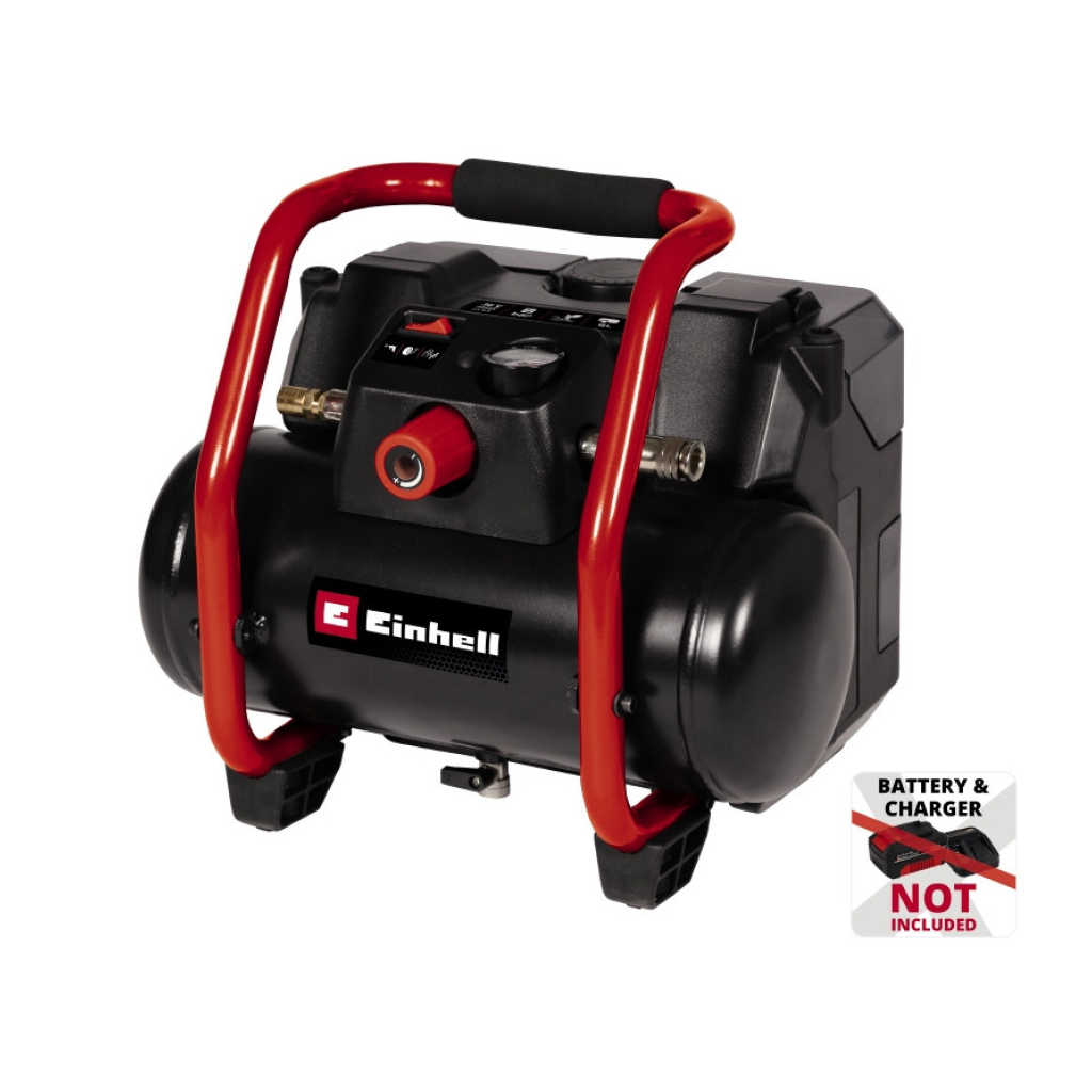 Компресор Einhell TE-AC 36/150, акумуляторний 18В PXC, 8бар, 150л/хв, 6л (без АКБ та ЗП) (4020415) - зображення 1