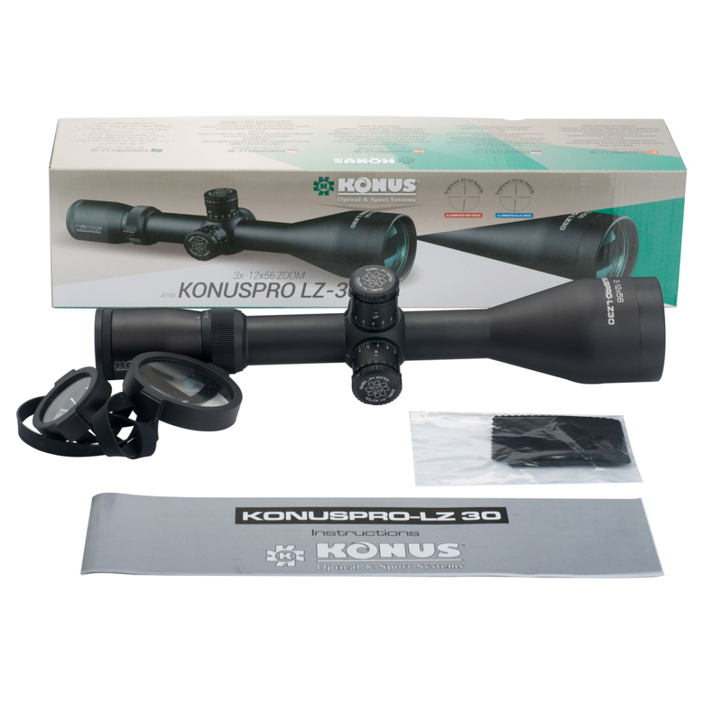 Оптичний приціл Konus KonusPro LZ-30 3-12x56 EWF 30/30 IR (7181) - зображення 5