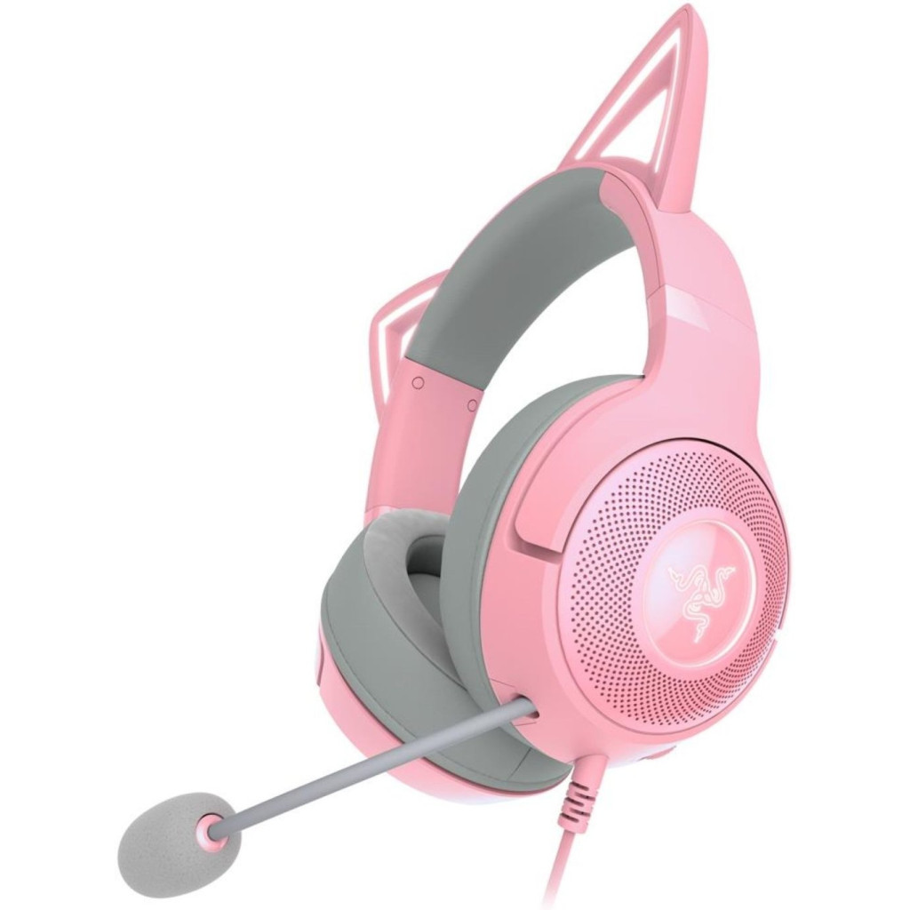 Навушники Razer Kraken Kitty V2 Quartz (RZ04-04730200-R3M1) - изображение 2