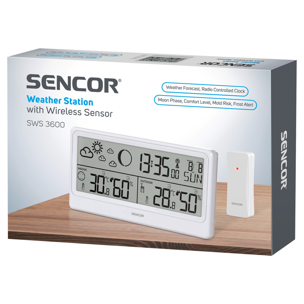 Метеостанція Sencor SWS3600 - зображення 9