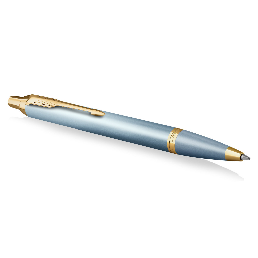 Ручка кулькова Parker IM 17 Rituals Turquoise Green GT BP + Пакет Parker Rituals (29 132) - зображення 2