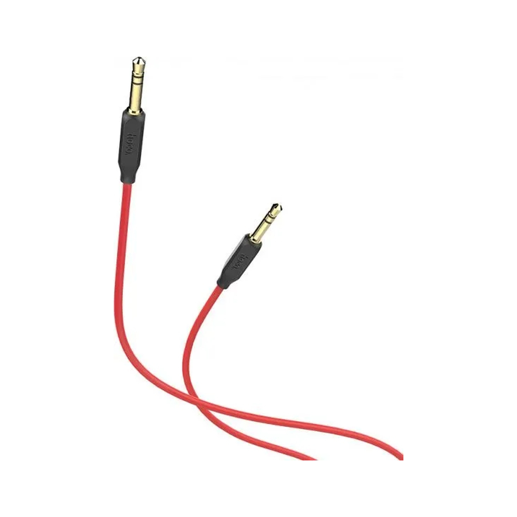 Кабель мультимедійний 3.5mm M to 3.5mm M 1.0m Black HOCO (6957531079293) - изображение 5