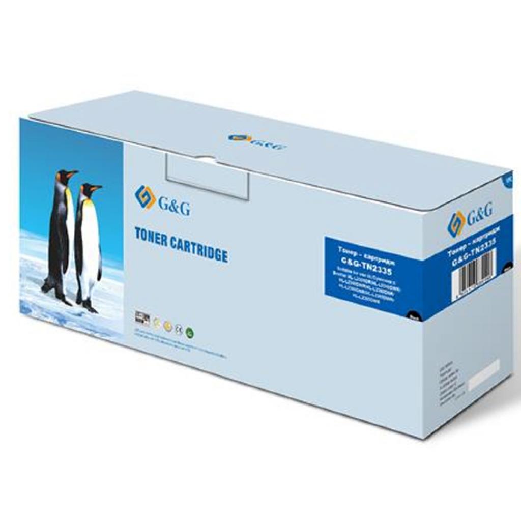 Картридж G&G для Brother HL-L2360/2365/2300/2340 Black (1200 ст) (G&G-TN2335) - зображення 1