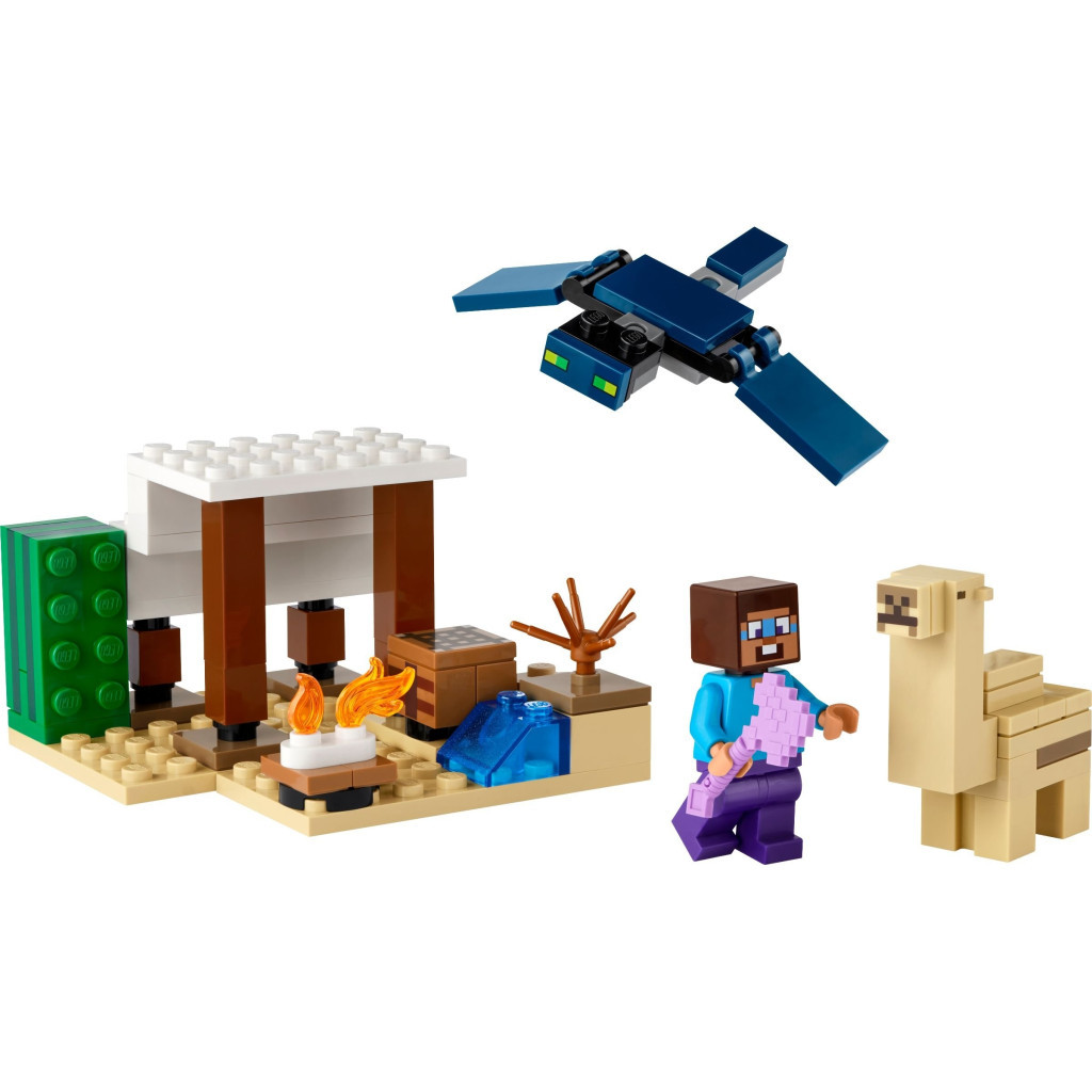 Конструктор LEGO Minecraft Експедиція Стіва в пустелю 75 деталей (21251) - зображення 2