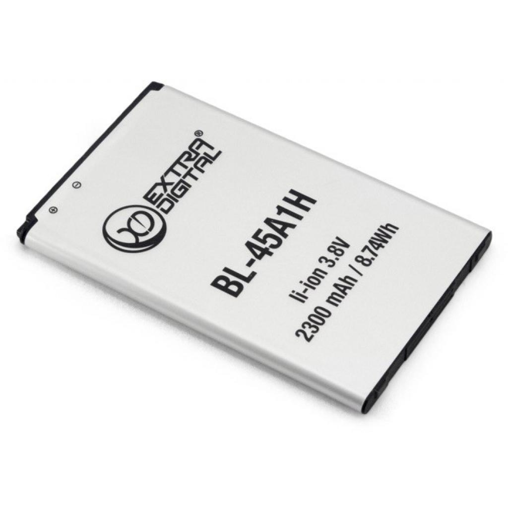 Акумуляторна батарея Extradigital LG K10 (BL-45A1H) 2300 mAh (BML6430) - изображение 3