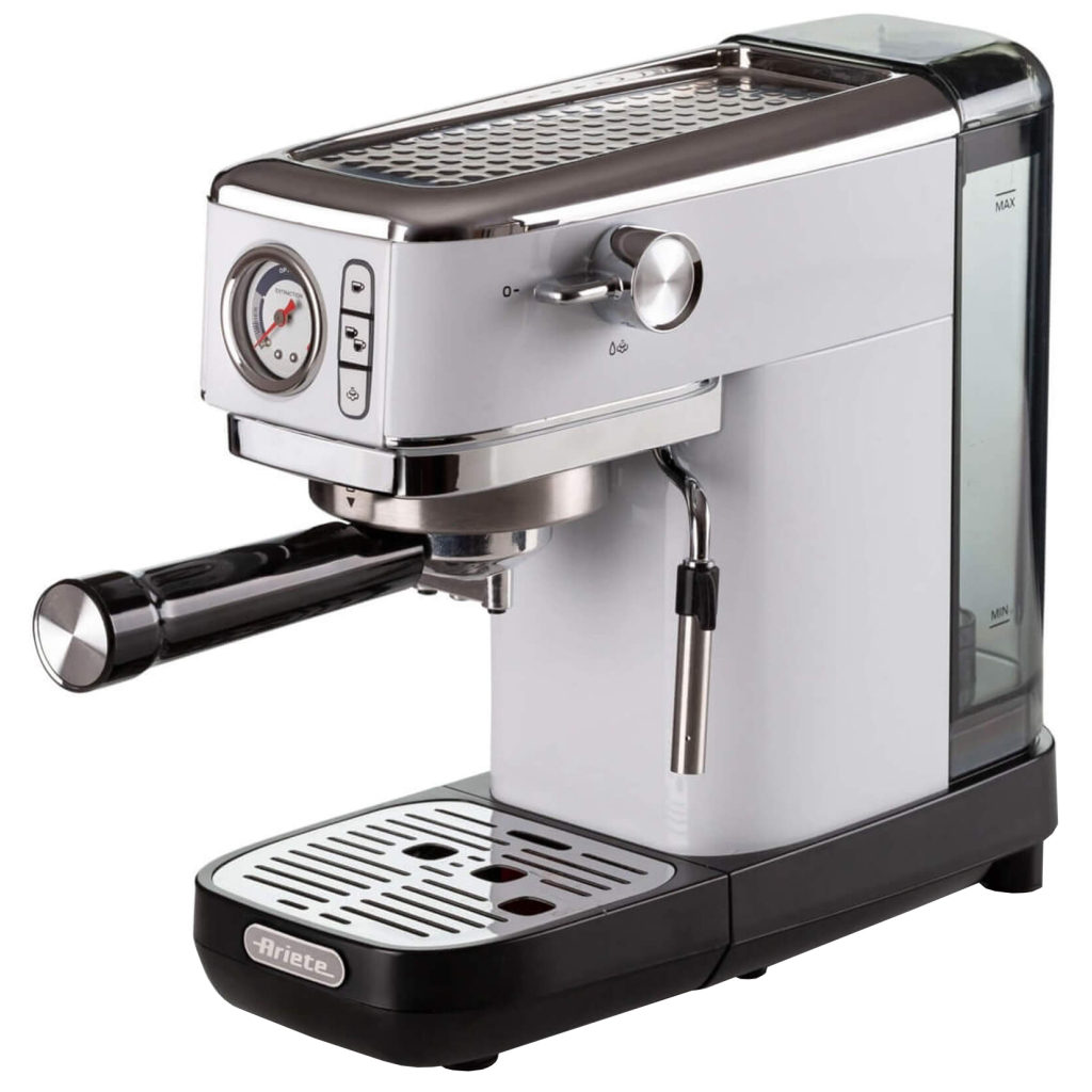 Ріжкова кавоварка еспресо Ariete 1381 White (00M138114AR0) - зображення 1