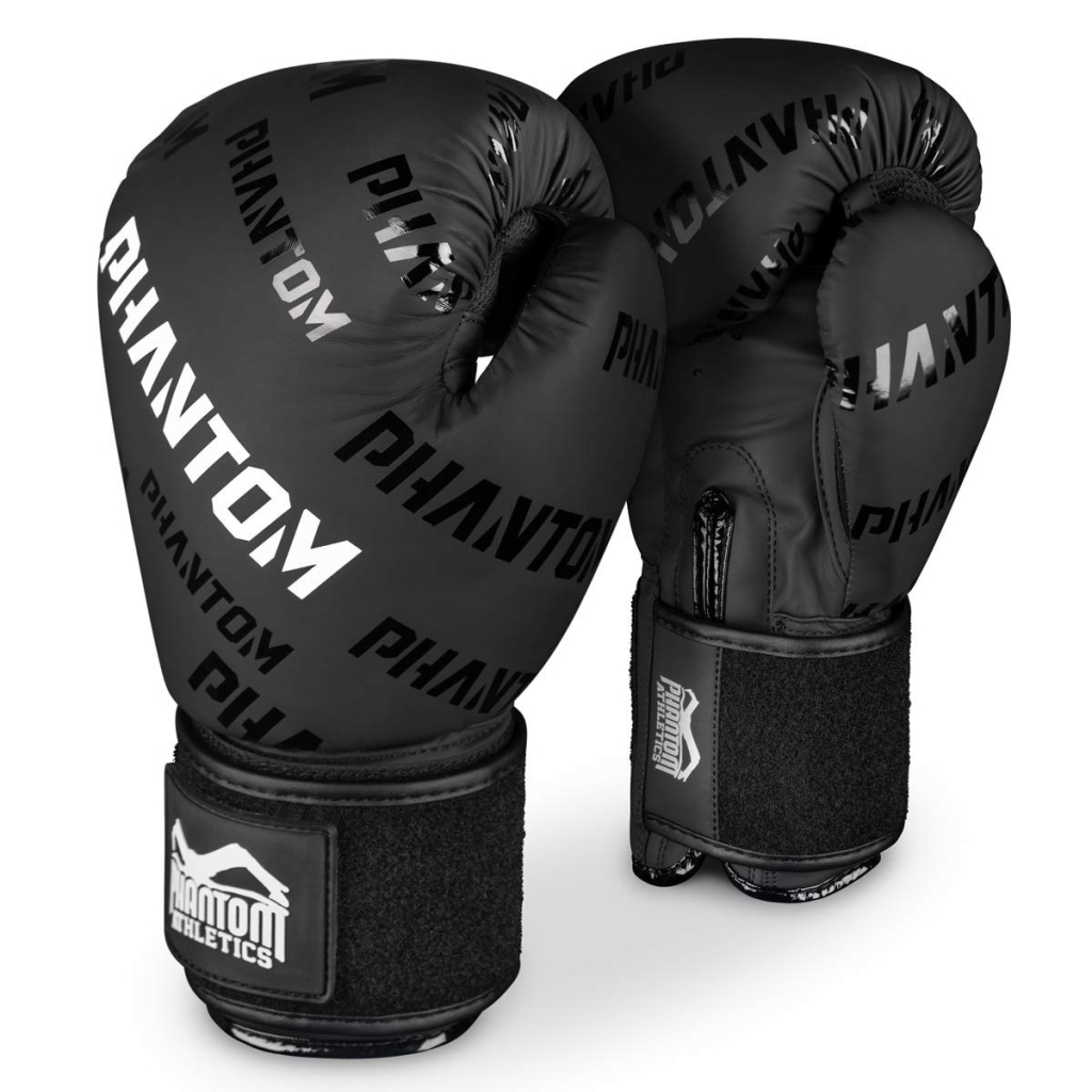 Боксерські рукавички Phantom APEX Velcro Black 12 унцій (PHBG2368-12) - зображення 2