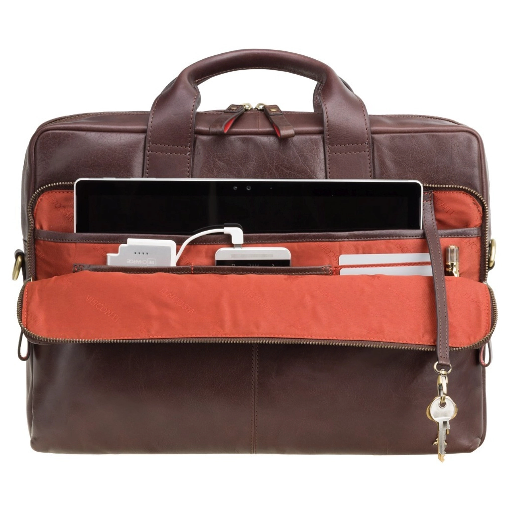 Сумка Visconti ML31 Hugo 15 Brown (ML31 BRN) - зображення 7