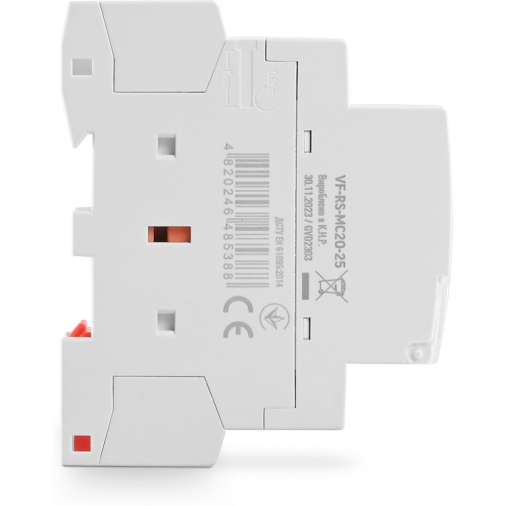 Контактор Videx 2п 25А 2НВ VF-RS-MC2O-25 RESIST - зображення 3