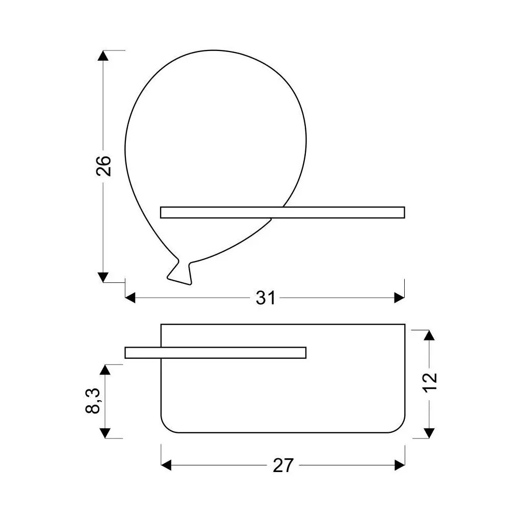 Світильник Candellux BALOON (21-85108) - изображение 2