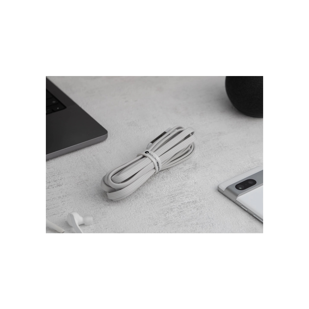 Дата кабель 6in1 inCharge XL 3.0m white Rolling Square (XLL02R) - зображення 7