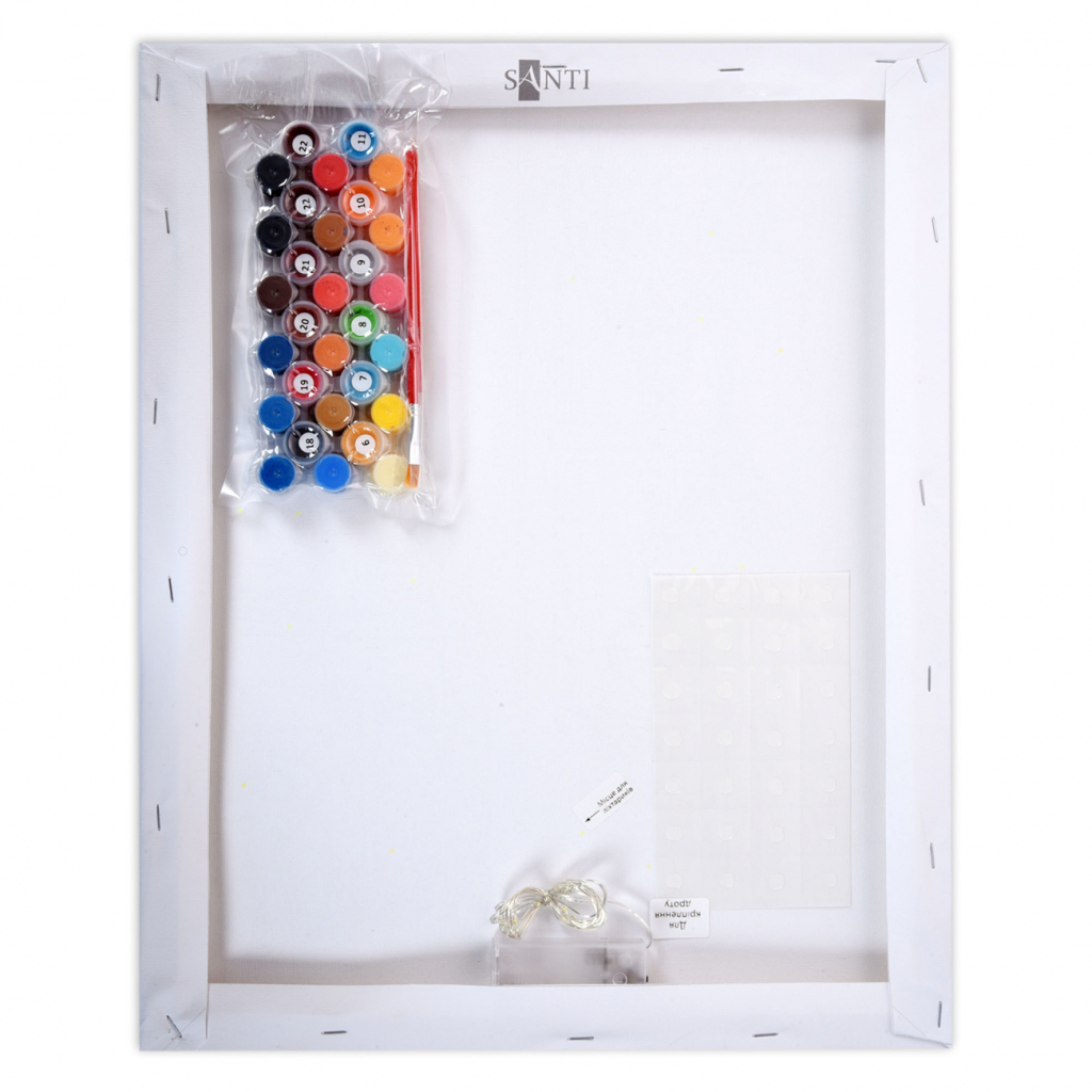 Картина по номерам Santi Брукленський міст 30х40 см LED під (956445) - picture 3