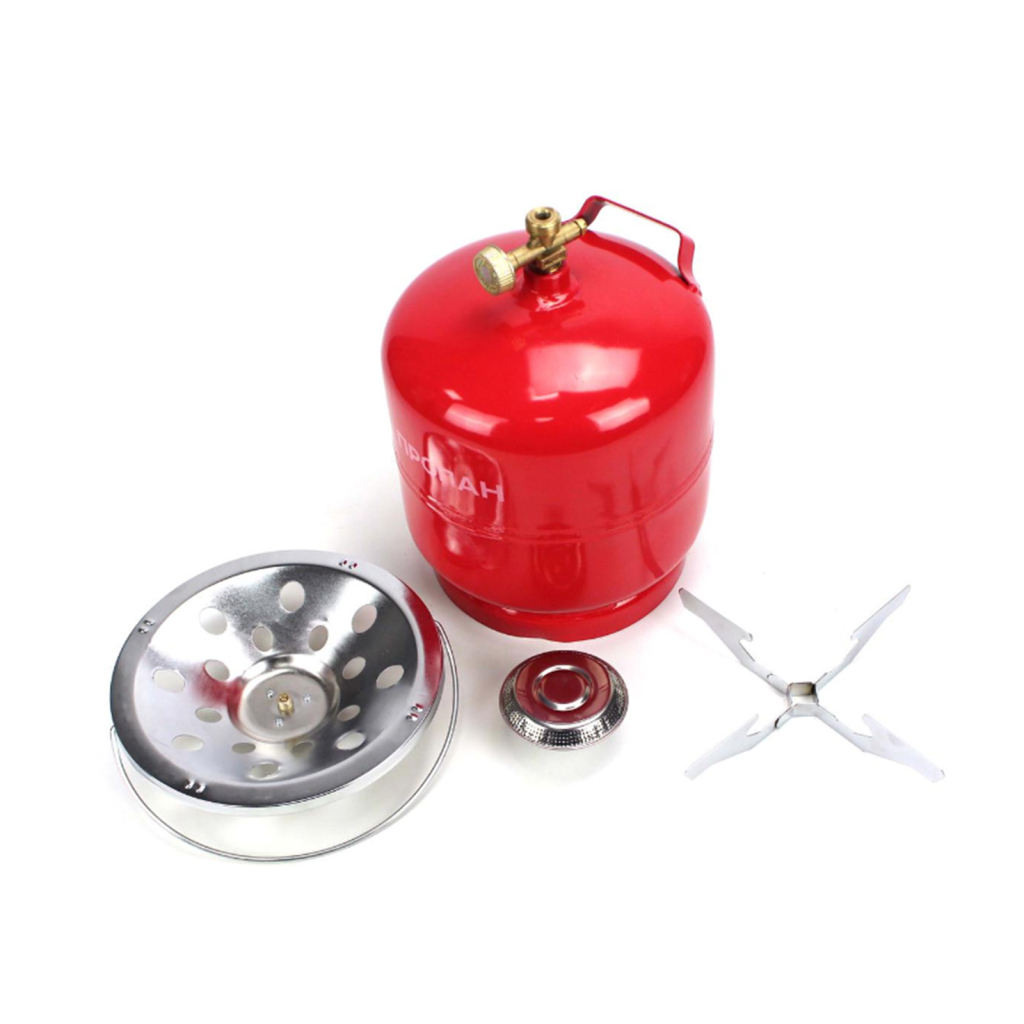 Пальник STR Комплект газовий кемпінг 8 л (LPG-3KG) - зображення 4