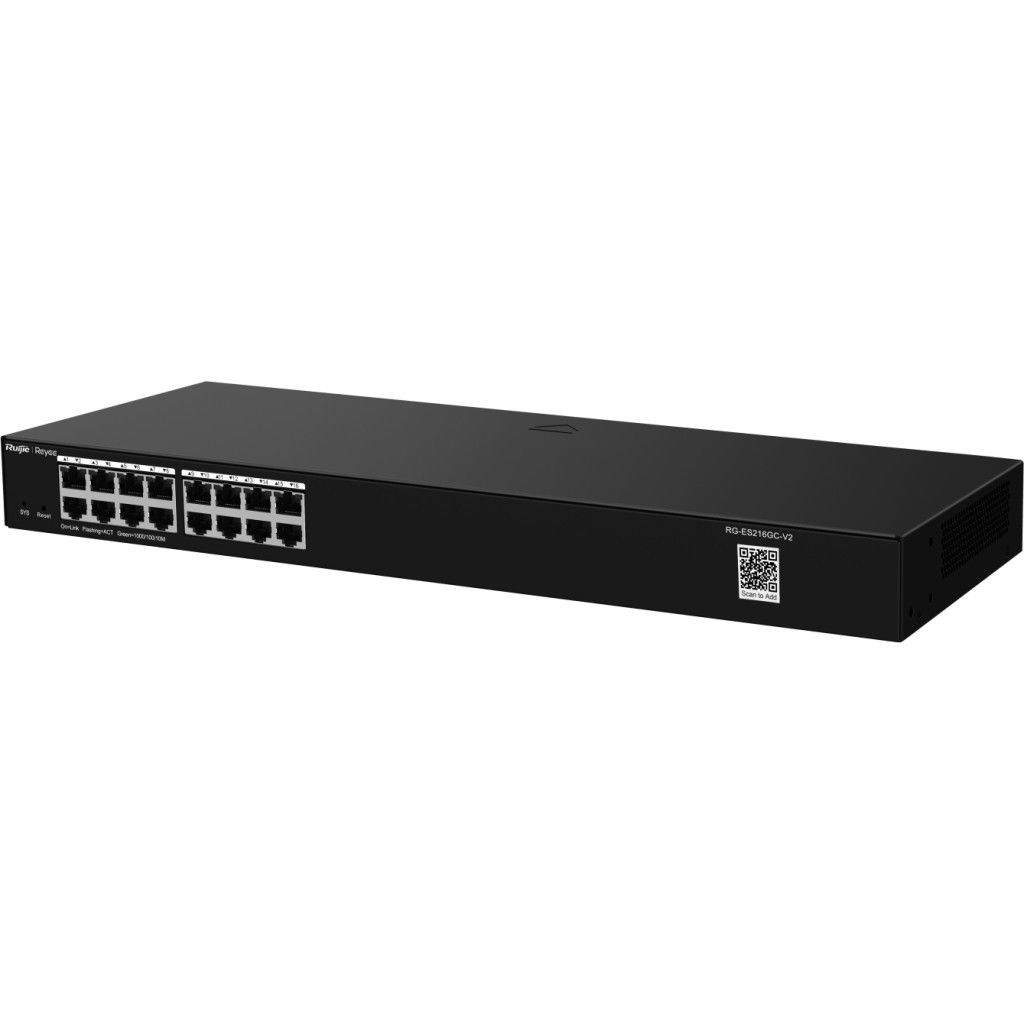 Комутатор мережевий Ruijie Networks RG-ES216GC-V2 - зображення 2