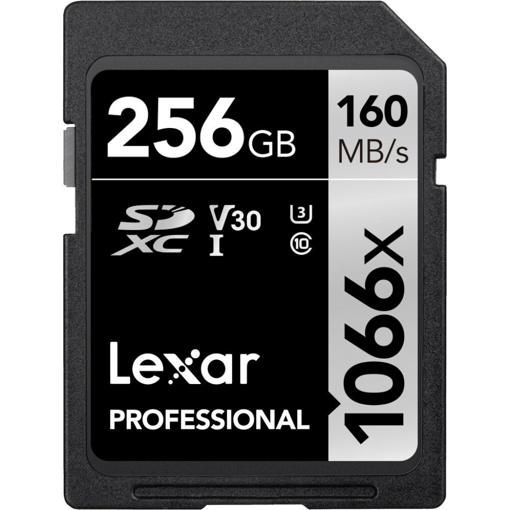 Карта пам'яті Lexar 256GB SDXC class 10 UHS-II V30 U3 1066x White (LSD1066256G-BNNNG) - зображення 1