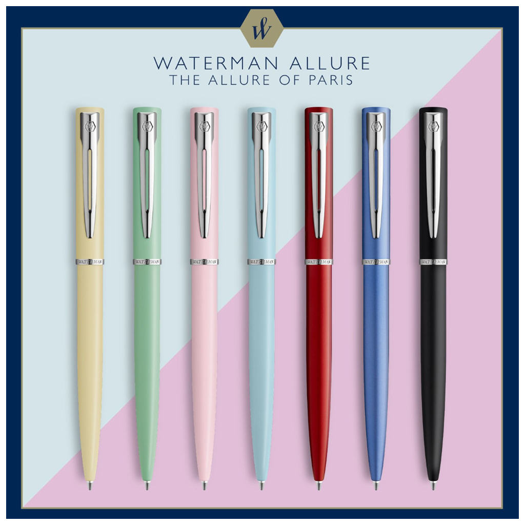Ручка кулькова Waterman ALLURE Black CT BP (23 311) - зображення 5