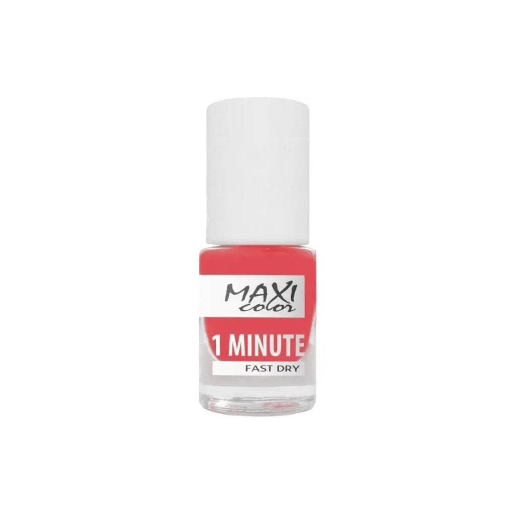 Лак для нігтів Maxi Color 1 Minute Fast Dry 019 (4823082004287) - изображение 1
