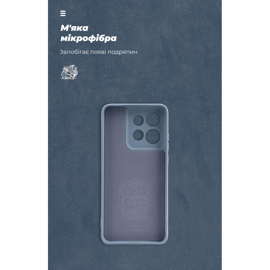 Чохол до мобільного телефона Armorstandart ICON Motorola Edge 60 Neo 5G / 50 Neo 5G Camera cover Winter Blue (ARM90025) - зображення 4