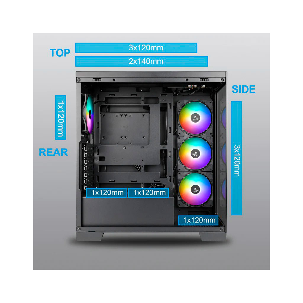 Корпус Azza CSAZ-570B - зображення 6