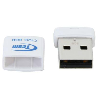 USB флеш накопичувач Team 8GB C12G White USB 2.0 (TC12G8GW01) - зображення 4