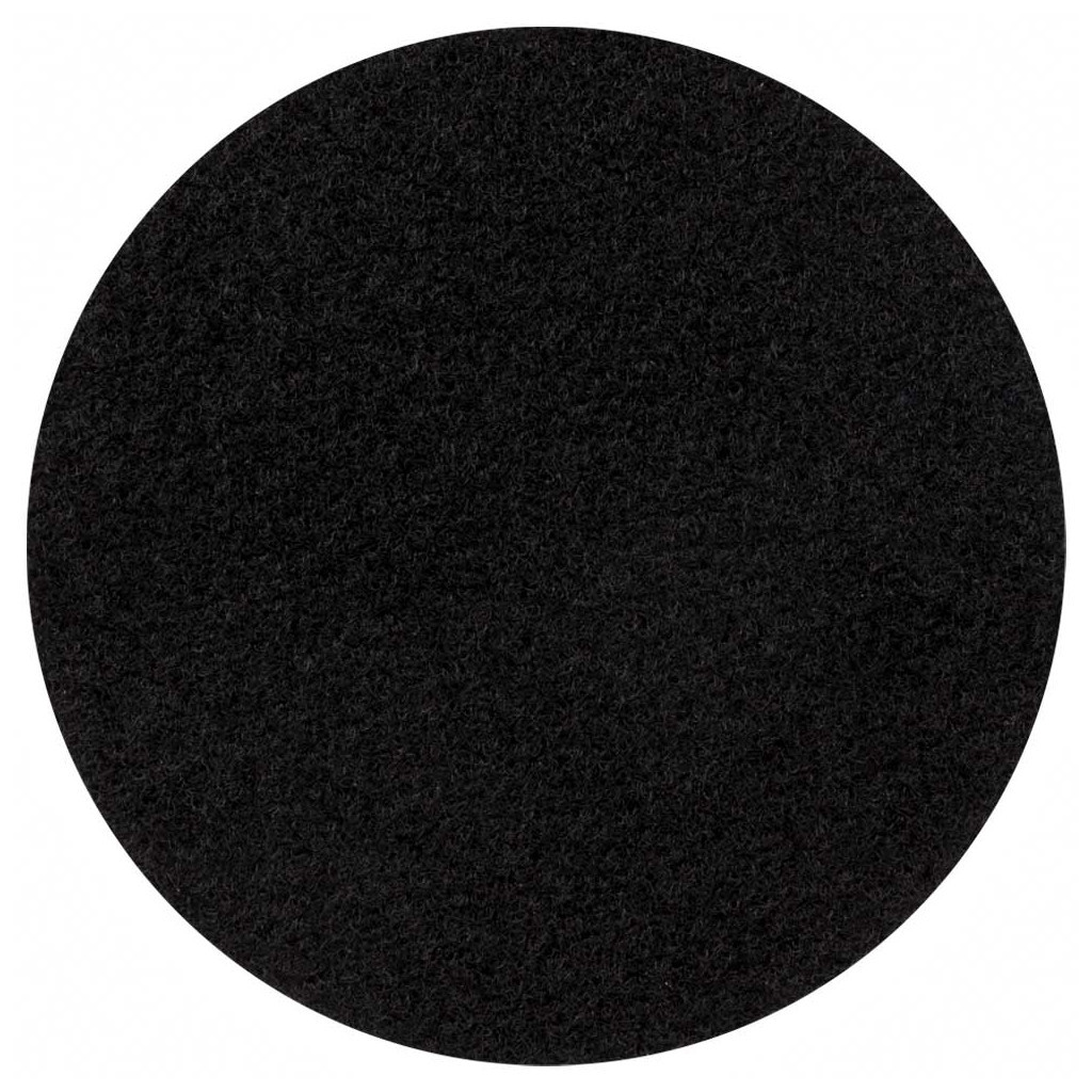 Круг зачистний Sigma з нетканого абразиву (корал) 125мм на липучці чорний м'який (9176261) - изображение 2