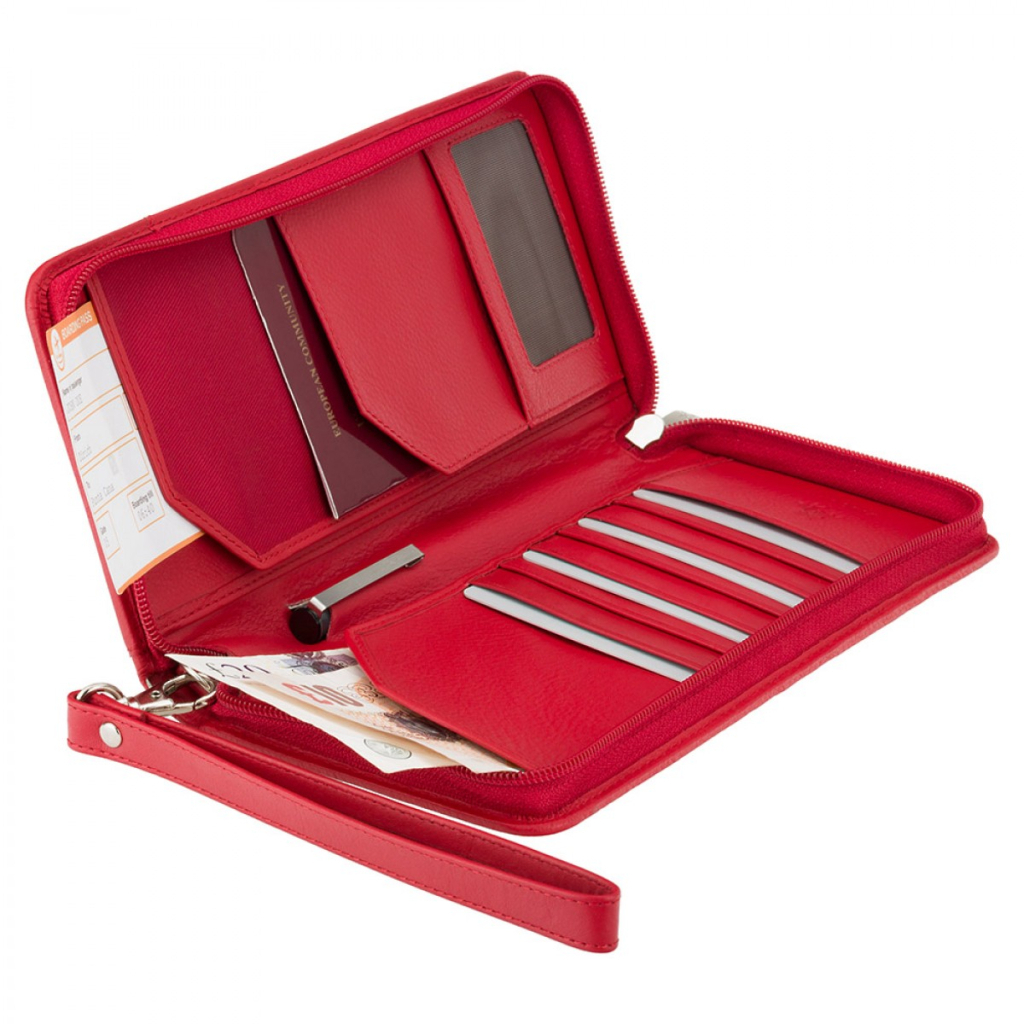 Портмоне Visconti Дорожнє 1157 Red (1157 RED) - зображення 4