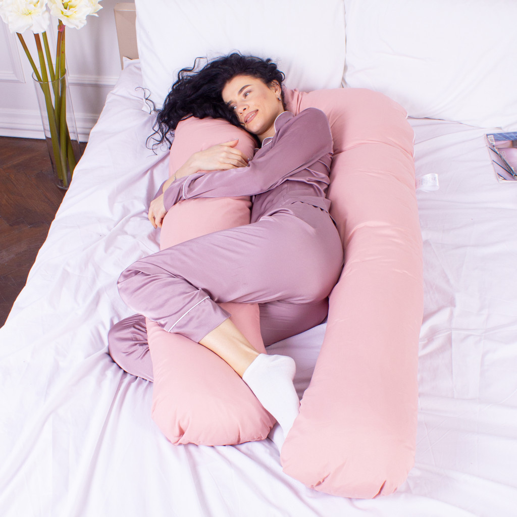 Подушка MirSon для вагітних та відпочинку Eco Line №8014 U-подібна Coral (2200006178385) - изображение 2