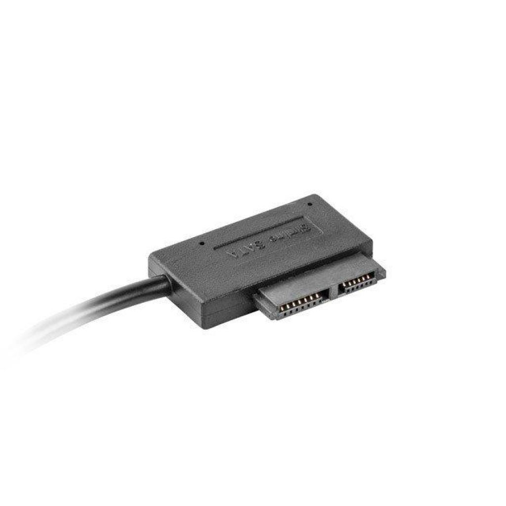 Перехідник USB 2.0 to Slimline SATA 13 pin Cablexpert (A-USATA-01) - зображення 4