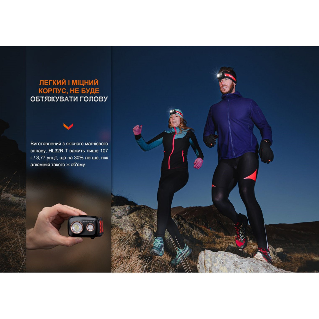 Ліхтар Fenix HL32R-T Blue (HL32R-TBL) - изображение 7