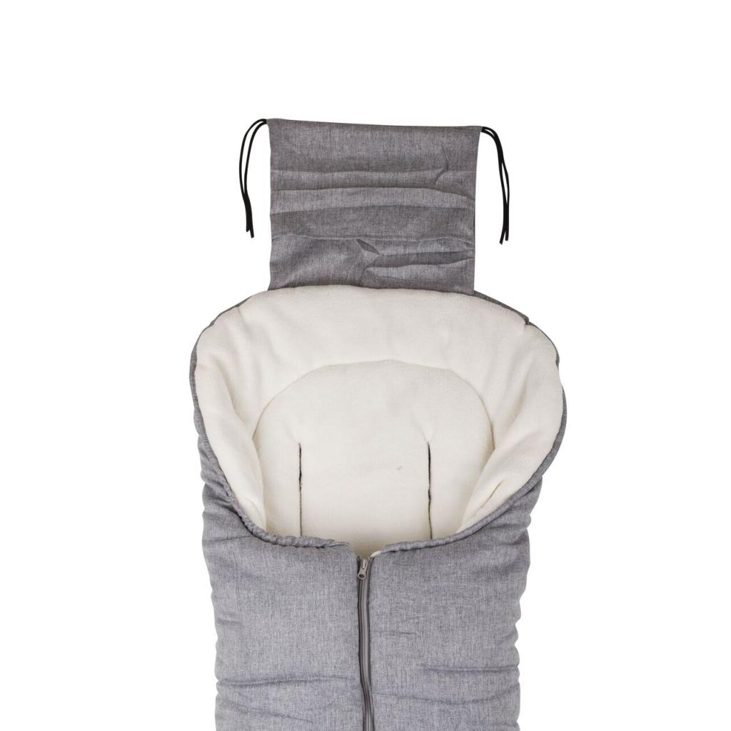 Зимовий конверт Nuvita CARRYON меланжевий сірий (NV9845CARRYONMELANGEGR) - зображення 9