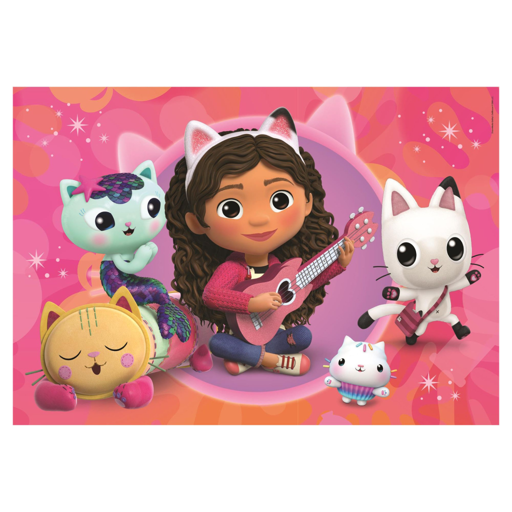 Пазл Clementoni 2 в 1 Gabby`s Dollhouse, 2 по 20 елементів (24802) - зображення 3