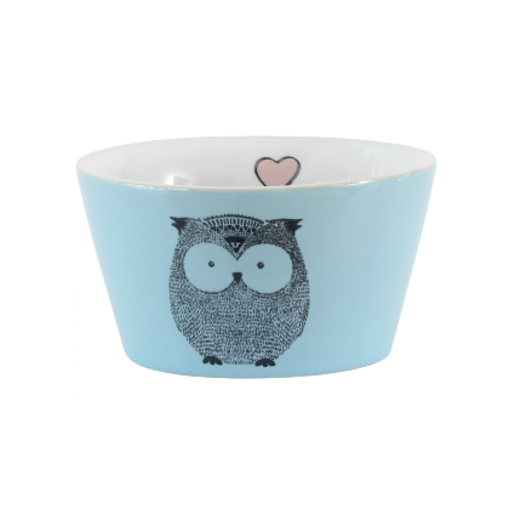 Салатник Limited Edition Owl Funny 480 мл Blue (HTK-016) - зображення 1