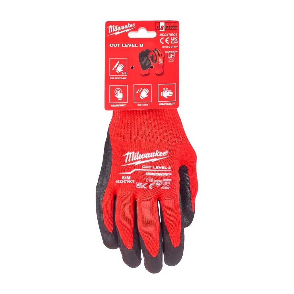 Захисні рукавиці Milwaukee з опором порізам 2, M/8 (4932479907) - зображення 2