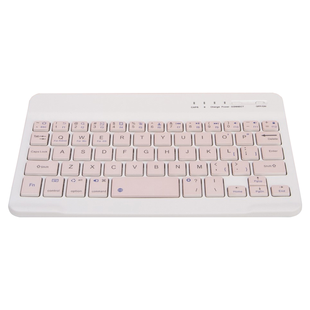 Клавіатура BeCover Bluetooth UA Pink (713411) - зображення 2