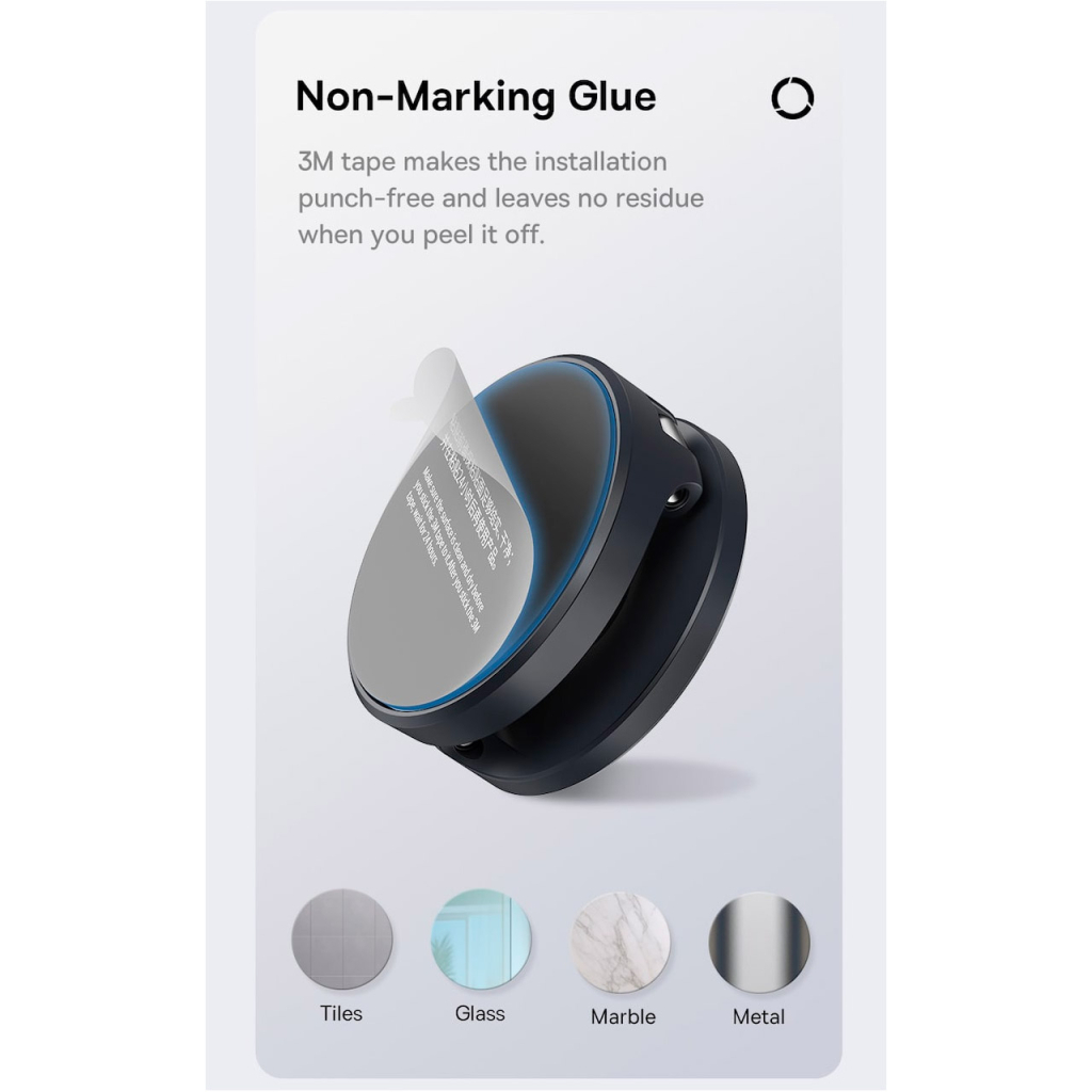 Універсальний автотримач Baseus MagPro Magnetic Foldable Phone Mount Cluster Black (B10564101121-00) - зображення 12