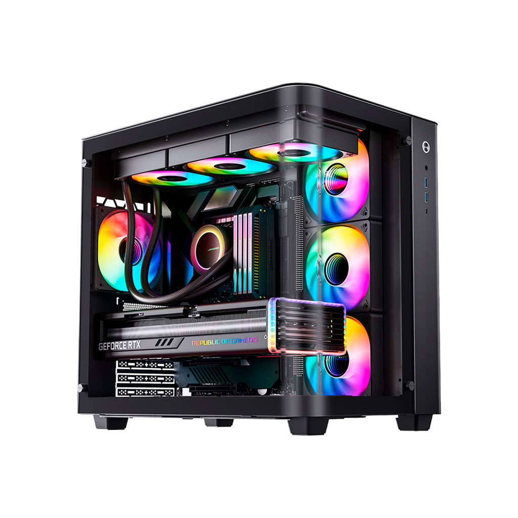 Корпус JONSBO TK-3 Black - зображення 12