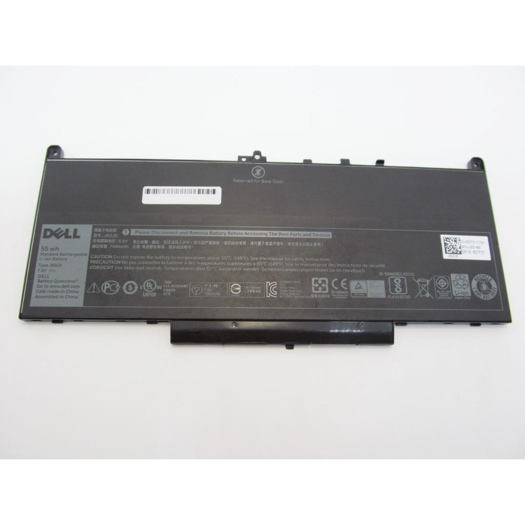 Акумулятор до ноутбука Dell Latitude E7470 J60J5, 55Wh (7080mAh), 4cell, 7.6V, Li-ion (A47251) - зображення 1