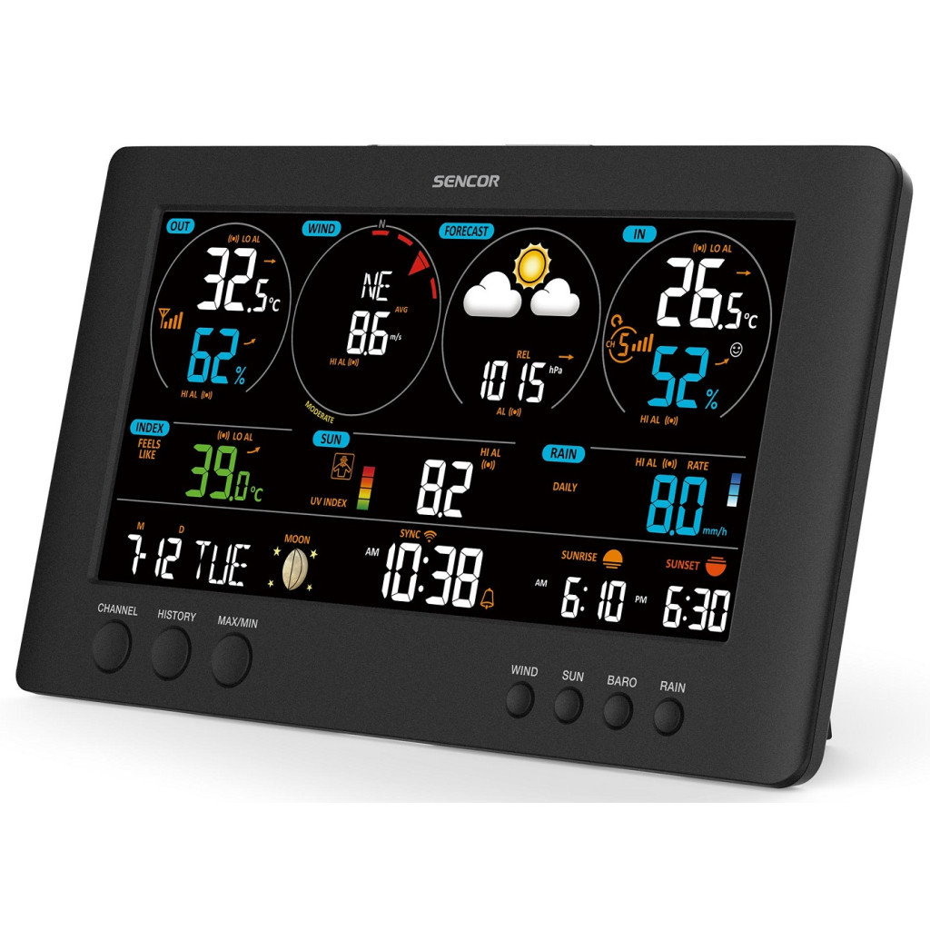 Метеостанція Sencor SWS12500WIFI - зображення 4